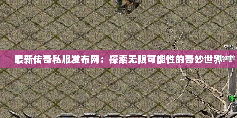 最新传奇私服发布网：探索无限可能性的奇妙世界 - 